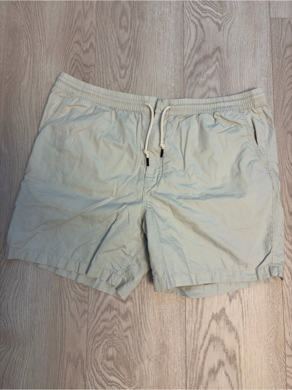 Like new Patagonia Men's Casual Drawstring Shorts - Light Beige. Size XXL